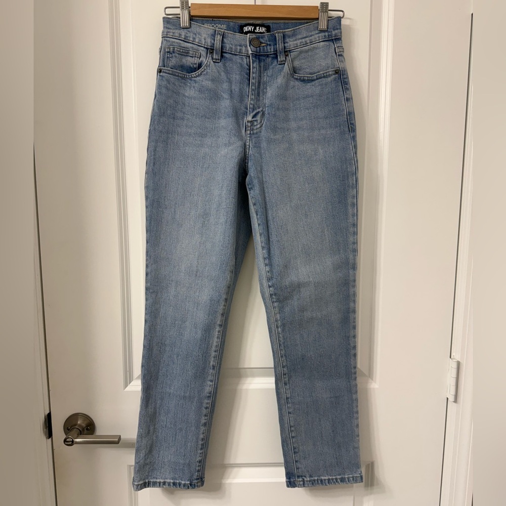 DKNY Light Blue Straight Leg Jeans
